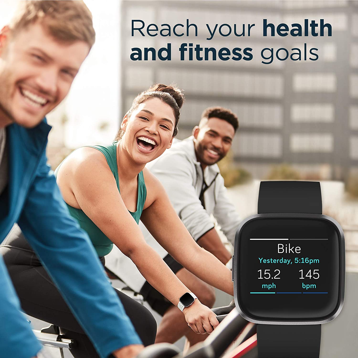 Fitness Smartwatch With Heart Rate